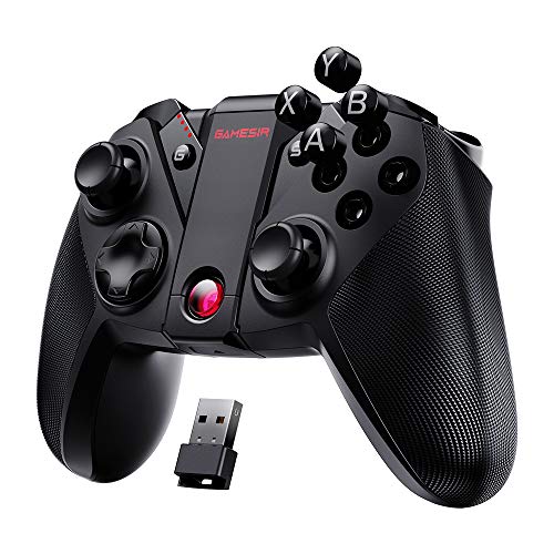 GameSir G4 Pro Wireless Switch Game Controller para PC/iOS/Android Phone, Dual Shock USB Mobile Gamepad para Apple TV Arcade MFi Games, Cloud Gaming Controller con ABXY extraíble