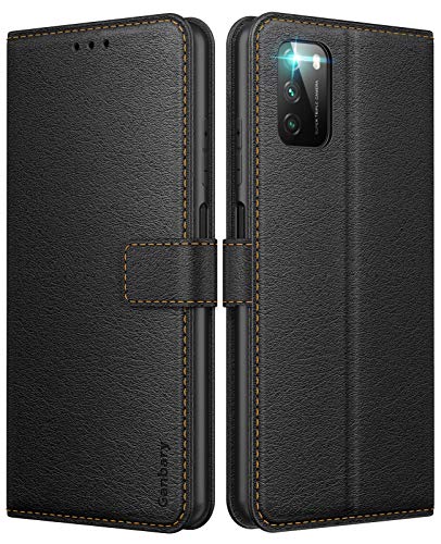 Ganbary Funda Compatible con Xiaomi Poco M3, Funda Movil Carcasa PU Cuero con Ranura para Tarjeta, Cierre Magnético, Función de Soporte para Xiaomi Poco M3, Negro Ganbary Funda Compatible con Xiaomi Poco M3, Funda Movil Carcasa PU Cuero con Ranura para Tarjeta, Cierre Magnético, Función de Soporte para Xiaomi Poco M3, Negro