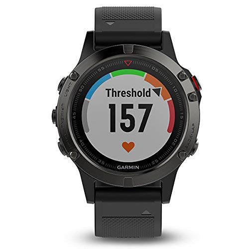 Garmin Fenix 5 Sapphire GPS Multisport Smartwatch Negro 010-01688-11 (Reacondicionado)