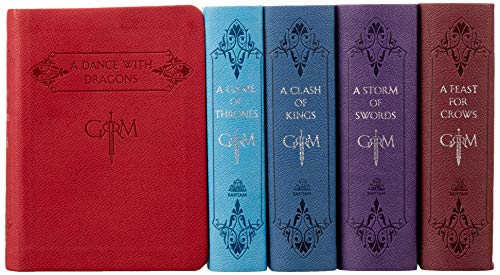 George R.R. Martin Boxed Set: A Game of Thrones, A Clash of Kings, A Storm of Swords, A Feast for Crows, and A Dance with Dragons: 1-5 (Song of Ice and Fire)