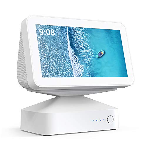 GGMM ES5 Batería Para Show 5, Batería y Soporte 2 en 1 Con Soporte Accesorios para Altavoces Inteligentes, 10.000 mAh 10 Horas de Duración , Color Blanco (Show 5 No Incluidos) GGMM ES5 Batería Para Show 5, Batería y Soporte 2 en 1 Con Soporte Accesorios para Altavoces Inteligentes, 10.000 mAh 10 Horas de Duración , Color Blanco (Show 5 No Incluidos)