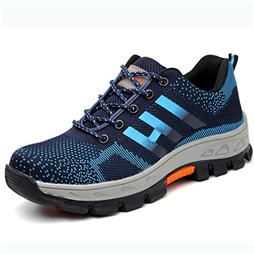 GHqY Y con Punción, Zapatos De Seguridad De Malla De Tejido Volante Transpirable Zapatos Protectores De Protección De Protección Duradera Resistente Al Desgaste,46 GHqY Y con Punción, Zapatos De Seguridad De Malla De Tejido Volante Transpirable Zapatos Protectores De Protección De Protección Duradera Resistente Al Desgaste,46