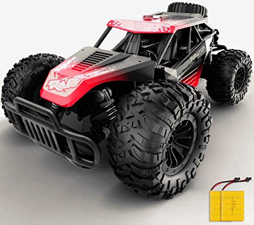 GizmoVine Coche Teledirigido ,1:14 Coche de Control Remoto Coches de Alta Velocidad RC Fast Racing Monster Buggy, Camiones Todoterreno VehíCulo Juguetes para NiñOs Adultos NiñOs NiñAs