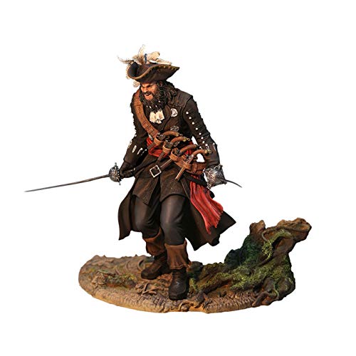 GJLMR Assassin'S Creed IV: Black Flag Figura Edward Teach Statue XCJSWZZ