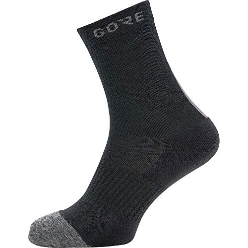 GORE WEAR M Thermo calcetines unisex, Talla: 38-40, Color: negro/gris