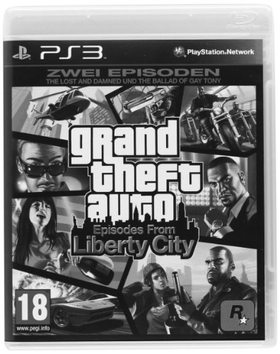Grand Theft Auto: Episodes from Liberty City - Zwei komplette Spiele: "The Lost and Damned" + "The Ballad of Gay Tony" [PEGI] [Importación Alemana]