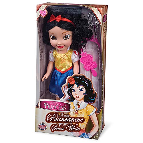 Grandi Giochi Muñeca de Blancanieves GG02933, 38 cm de Alto Grandi Giochi Muñeca de Blancanieves GG02933, 38 cm de Alto