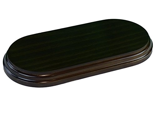 greca Peanas rectangulares ovaladas. Acabado Barniz Nogal. Varias Medidas. Madera Maciza. (27 * 13 cms) greca Peanas rectangulares ovaladas. Acabado Barniz Nogal. Varias Medidas. Madera Maciza. (27 * 13 cms)