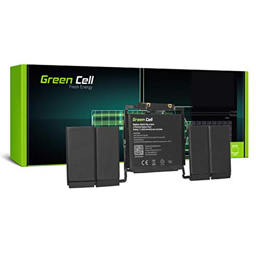 Green Cell® A1819 Batería para Apple MacBook Pro 13 A1706 Touch Bar (Late 2016, Mid 2017) Ordenador 49.0Wh 11.4V