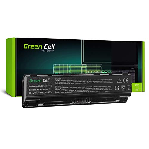 Green Cell Batería para Toshiba Satellite P875-30D P875-30E P875-30G P875-30K P875-319 P875-31C P875-31D P875-31E P875-31G P875-31J P875-31L P875-31P Portátil (4400mAh 11.1V Negro)