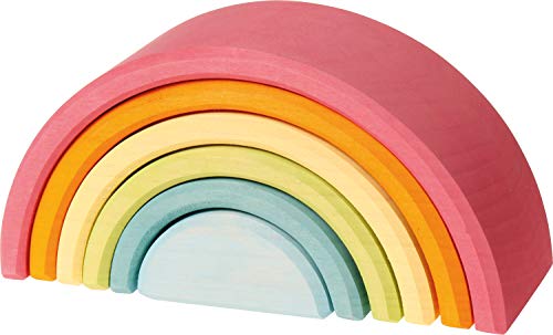 Grimms Arcoiris, 6 piezas, pastel Grimms Arcoiris, 6 piezas, pastel