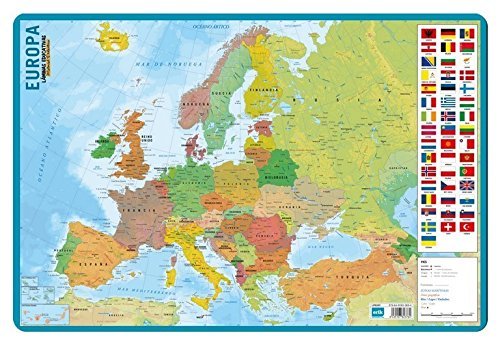 Grupo Erik Editores Lamina Educativa Mapa De Europa