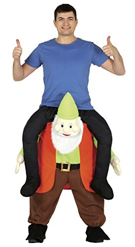 Guirca- Disfraz adulto carry me gnomo, Talla 52-54 (88297.0) Guirca- Disfraz adulto carry me gnomo, Talla 52-54 (88297.0)