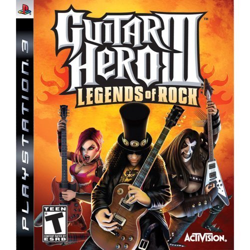 Guitar Hero III: Legends of Rock - Playstation 3 (Game only) by Activision
