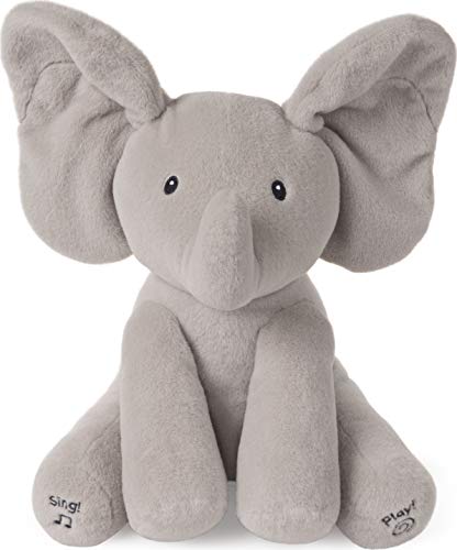 GUND Animated Flappy - Peluche de Elefante (30,48 cm), Color Gris