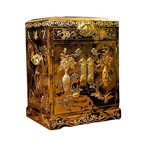HAIHF Caja de Joyería Madera, Caja Almacenaje de China, Manualidades, Caja Joyería Almacenamiento, Caja de Disfraces, Lacado, Jarrón Joyero Vendimia, Laca Joyero Pintada Crafts HAIHF Caja de Joyería Madera, Caja Almacenaje de China, Manualidades, Caja Joyería Almacenamiento, Caja de Disfraces, Lacado, Jarrón Joyero Vendimia, Laca Joyero Pintada Crafts