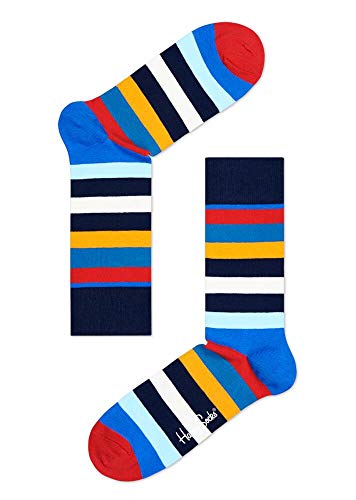 Happy Socks Mix Gift Box Calcetines, Multicolor (Multicolour 600), 4/7 (Talla del fabricante: 36-40) (Pack de 4) para Mujer