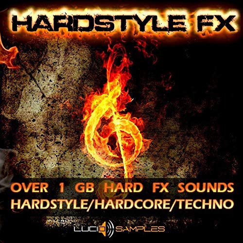 Hardstyle FX - 1168 Efectos de sonido duros, oscuros y aplastantes para producción de música| Apple Loops/ AIFF Download