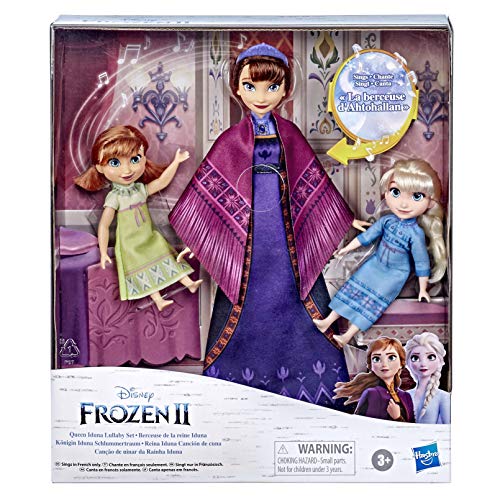 Hasbro Disney Frozen 2 Reina de Hielo Iduna Schlummertraum con muñecas Elsa y Anna Reina Iduna Canta Francia Inspirada en Disney Frozen 2 Hasbro Disney Frozen 2 Reina de Hielo Iduna Schlummertraum con muñecas Elsa y Anna Reina Iduna Canta Francia Inspirada en Disney Frozen 2
