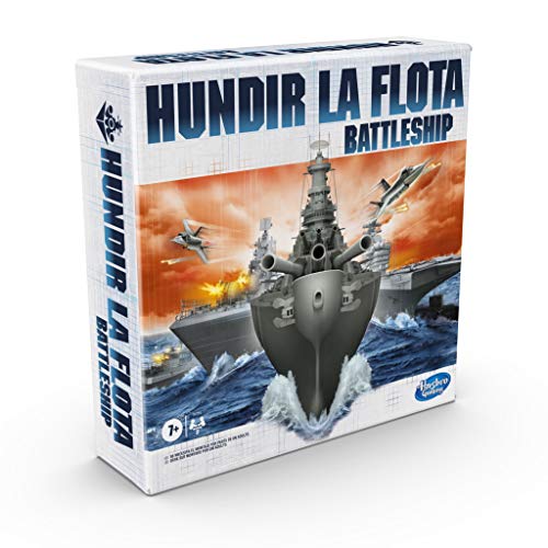 Hasbro Gaming- Hundir La Flota Juego de Estrategia, Multicolor (A3264IB2) Hasbro Gaming- Hundir La Flota Juego de Estrategia, Multicolor (A3264IB2)