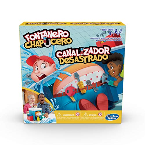 Hasbro Gaming - Juego infantil Fontanero chapucero (Hasbro E6553175)