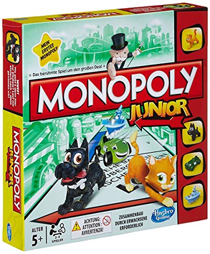 Hasbro Gaming - Monopoly Junior, juego de mesa (versión en alemán)