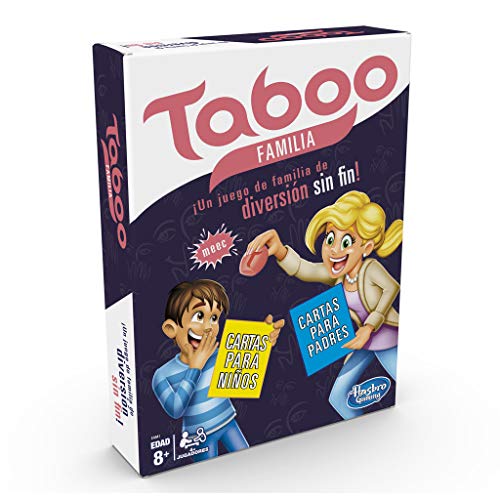 Hasbro Gaming- Taboo Familia Juego de Mesa, Multicolor (E4941105) Hasbro Gaming- Taboo Familia Juego de Mesa, Multicolor (E4941105)