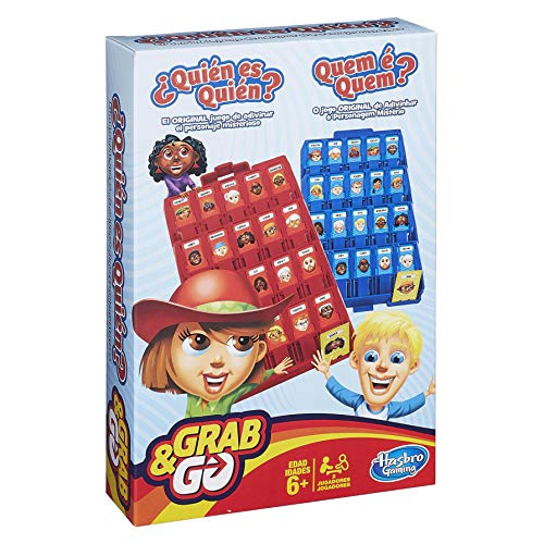Hasbro Gaming travel Quien es quien Juego de viaje, Versión español (B1204175) Hasbro Gaming travel Quien es quien Juego de viaje, Versión español (B1204175)