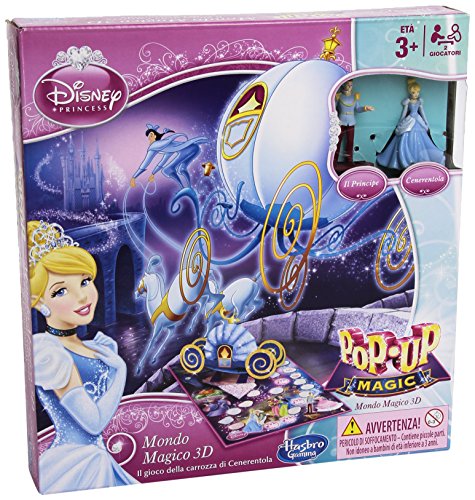Hasbro - Princesas Disney, Juego de Mesa, para 2 Jugadores (versión en Italiano)
