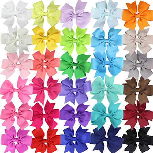 HBF 30 Clips Pelo Niñas Multicolor Lazo De Pelo Horquillas Pelo Para El Caballo HBF 30 Clips Pelo Niñas Multicolor Lazo De Pelo Horquillas Pelo Para El Caballo