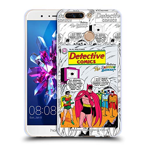 Head Case Designs Oficial Batman DC Comics Arco Iris Disfraces icónicos Carcasa de Gel de Silicona Compatible con Huawei Honor 8 Pro Head Case Designs Oficial Batman DC Comics Arco Iris Disfraces icónicos Carcasa de Gel de Silicona Compatible con Huawei Honor 8 Pro