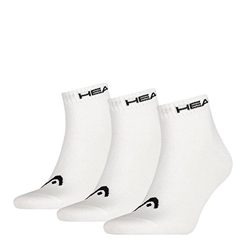 Head Quarter 3p Calcetines, blanco, 39/42 (Pack de 3) para Hombre