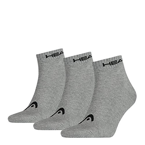 Head Quarter 3p Calcetines, gris, 39/42 (Pack de 3) para Hombre Head Quarter 3p Calcetines, gris, 39/42 (Pack de 3) para Hombre