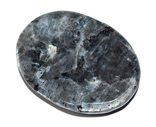 Healngs4u Worry Stone Larvikite Two (2) Pieces Size - Length 35-40mm Width 25-30mm Pocket Crystal Natural Healing Palm Thumb Gemstone Healngs4u Worry Stone Larvikite Two (2) Pieces Size - Length 35-40mm Width 25-30mm Pocket Crystal Natural Healing Palm Thumb Gemstone