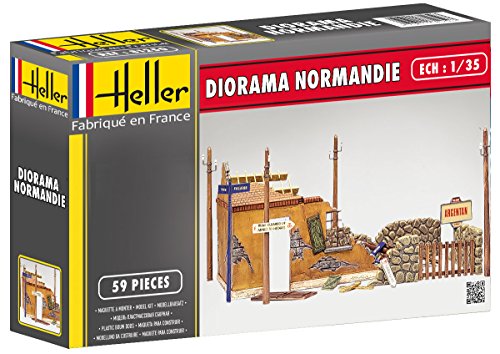 Heller 81250: Diorama Normandía en la 1:35