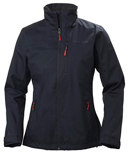 Helly Hansen W Crew Midlayer Jacket Chaqueta Impermeable, Mujer, Navy, M