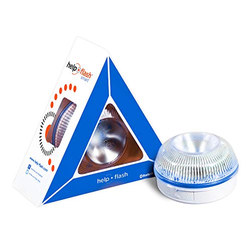 Help Flash Smart | Luz de emergencia autónoma para vehículos | Señalización de emergencia V16 HOMOLOGADA | Conexión inteligente aplicación INCIDENCE APP® | Amarillo auto Help Flash Smart | Luz de emergencia autónoma para vehículos | Señalización de emergencia V16 HOMOLOGADA | Conexión inteligente aplicación INCIDENCE APP® | Amarillo auto