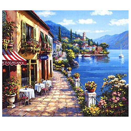 Herefun Pintura por Números, DIY Pintura al óleo para Adultos Niños Principiantes, Conjunto Completo de Pinturas con Pinceles y Pinturas para Cumpleaños, Hogar Decoración de Casa Herefun Pintura por Números, DIY Pintura al óleo para Adultos Niños Principiantes, Conjunto Completo de Pinturas con Pinceles y Pinturas para Cumpleaños, Hogar Decoración de Casa