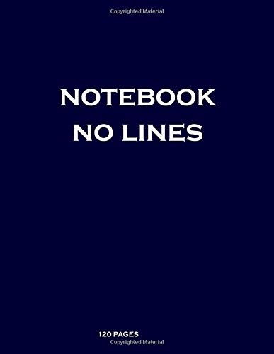 High Blue Notebook: Notebook: Unlined/Plain Notebook - Large (8.5 x 11 inches) - 120 Pages || Pastel Blue Softcover