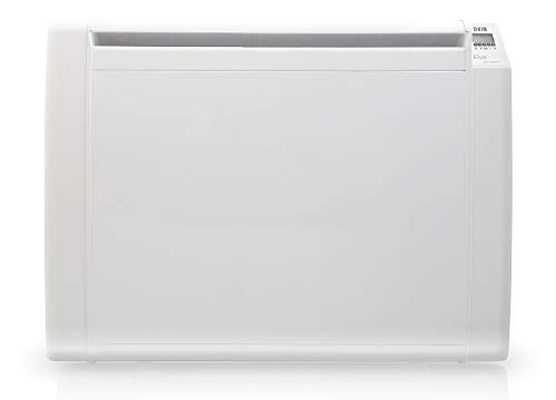 HJM ELVA2000 Emisor térmico cerámico Bajo Consumo | Programable | Pantalla LCD | 2000 W | Blanco, 230 V