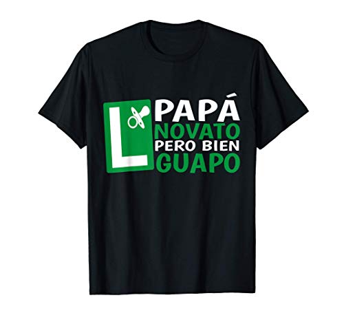 Hombre Papá en Prácticas Divertida Futuro Novato Anuncio Embarazada Camiseta