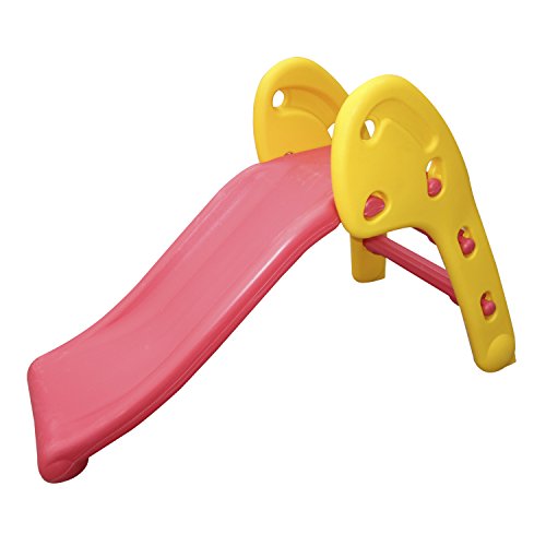 HOMCOM Tobogan para niños 1 año casa o Jardin 110 x 54 x 70 cm MAX. 60 kg