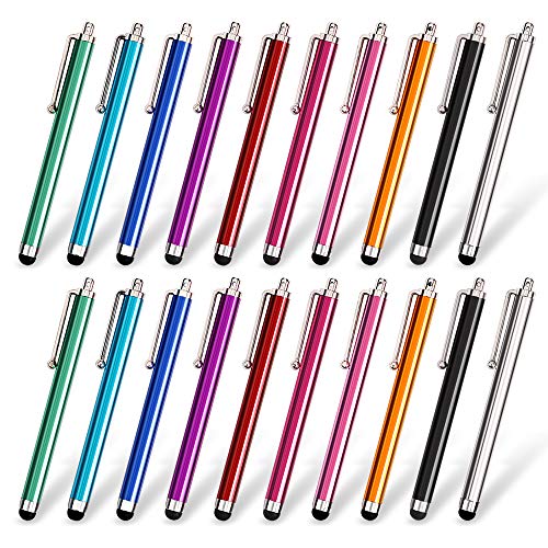 homEdge Lápiz Stylus Set de 20 Paquetes, Pantalla táctil capacitiva Universal para iPad, iPhone, Samsung, Kindle Resistente homEdge Lápiz Stylus Set de 20 Paquetes, Pantalla táctil capacitiva Universal para iPad, iPhone, Samsung, Kindle Resistente