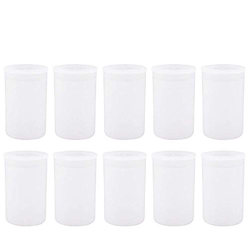Homgaty - Lote de 30 botes de películas fotográficas, con tapa, vacíos, para carrete, cuentas, etc. Homgaty - Lote de 30 botes de películas fotográficas, con tapa, vacíos, para carrete, cuentas, etc.