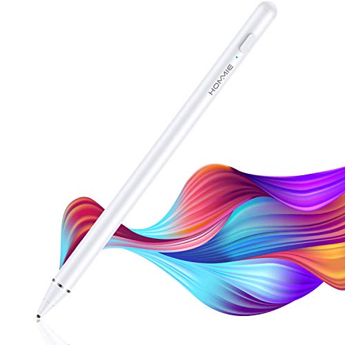 Hommie Lapiz para Tablet, Lapiz iPad 2nd Gen Lápiz Táctil Lápiz Capacitivo para Tableta y Móvil, Punta Ultrafina de 1,5mm y Guante de Artista, Lápiz Pantalla Táctil para iPad, iPhone, Samsung, Huawei Hommie Lapiz para Tablet, Lapiz iPad 2nd Gen Lápiz Táctil Lápiz Capacitivo para Tableta y Móvil, Punta Ultrafina de 1,5mm y Guante de Artista, Lápiz Pantalla Táctil para iPad, iPhone, Samsung, Huawei
