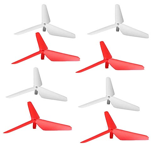 HongYi hélice Actualización de la lámina 3 de la hoja Propulsores Prop Cuchilla de repuestos for SYMA X5c X5A X5SC X5SW X5W-1 RC Drone Propeller accesorio Cuchilla Accesorios avión no tripulado