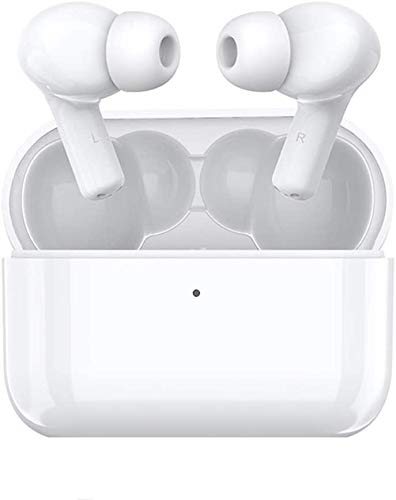 Honor Choice Auriculares Bluetooth, TWS Auriculares Inalámbricos en la Oreja con Caja de Carga, Bluetooth 5.0, Doble micrófonos incorporados, Reducción de ruido（Blanco）