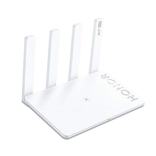 HONOR Router 3 Wi-Fi 6 Enrutador Inalámbrico de Doble Banda, Velocidad de Wi-Fi máximo 3000 Mbps (5GHz + 2.4 GHz) Enrutador Mejorado WiFi, Punto de Acceso 3 LAN + 1 WAN, Blanco HONOR Router 3 Wi-Fi 6 Enrutador Inalámbrico de Doble Banda, Velocidad de Wi-Fi máximo 3000 Mbps (5GHz + 2.4 GHz) Enrutador Mejorado WiFi, Punto de Acceso 3 LAN + 1 WAN, Blanco