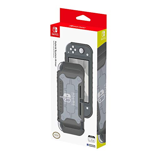 HORI - Carcasa híbrida gris (Nintendo Switch Lite)