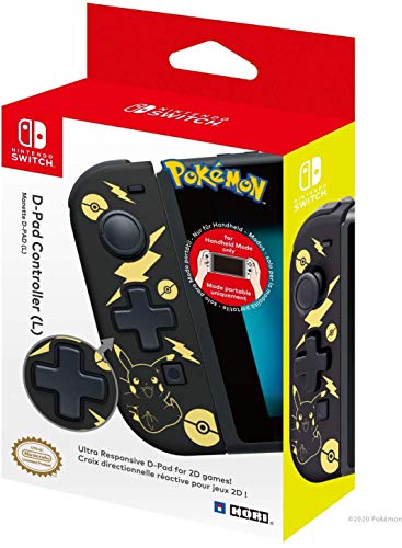 HORI - Controlador D-Pad (izquierdo) Pikachu (Nintendo Switch) HORI - Controlador D-Pad (izquierdo) Pikachu (Nintendo Switch)